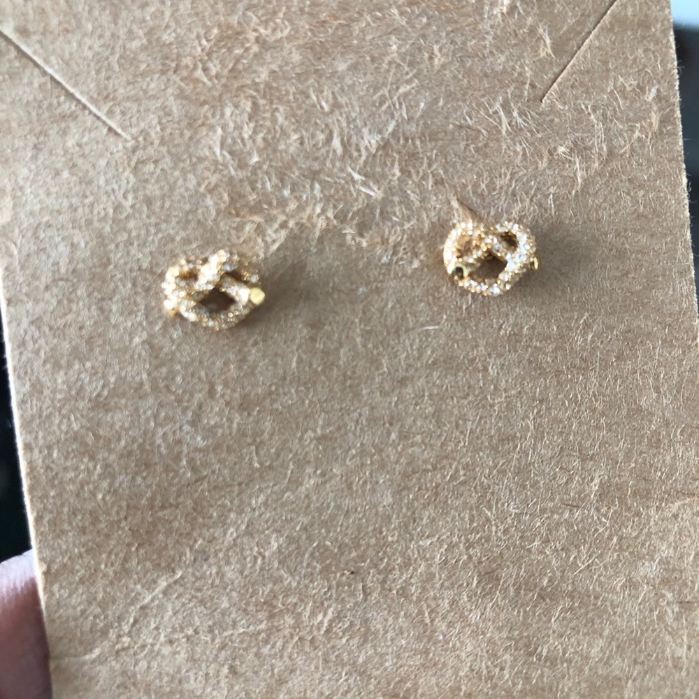 Kate Spade Pretzel Earrings